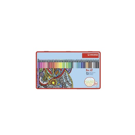 STABILO 6850-05-2 marcatore Vivido 50 pz (6850-05-2)