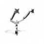 Digitus DA-90353 supporto da tavolo per Tv a schermo piatto 68,6 cm (27") Morsa Nero, Argento (DA-90353)