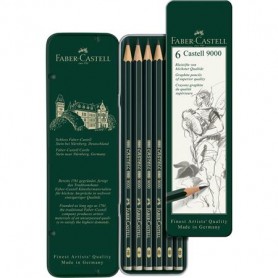 Faber-Castell 9000 Matita di grafite (119063)