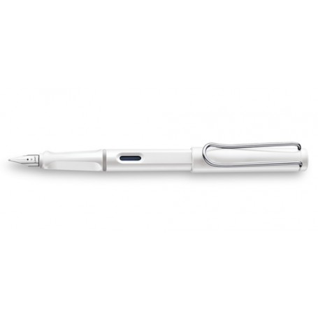 Lamy safari penna stilografica Sistema di riempimento della cartuccia Bianco 1 pz (1219676)