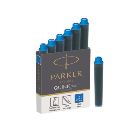 Parker 1950409 ricaricatore di penna Blu 6 pz (1950409)