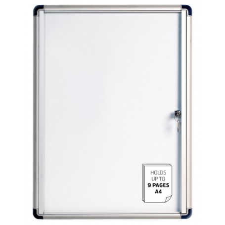 Bi-Office VT720109660 bacheca per annunci Bacheca fissa Alluminio, Bianco Alluminio, Acciaio smaltato (VT720109660)