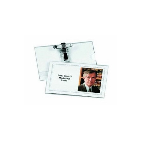 Lebez 31-090-B badge e porta badge Supporto per badge PVC 50 pz (31-090-B)