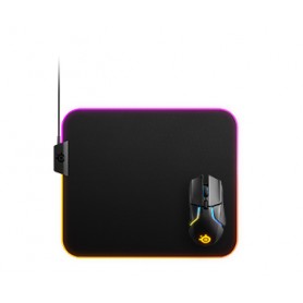 Steelseries QcK Prism Cloth Medium Tappetino per mouse per gioco da computer Nero (63825)