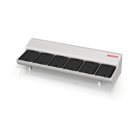Ascom CR8-AAAA Caricabatterie per dispositivi mobili Nero, Bianco Interno (CR8-AAAA)