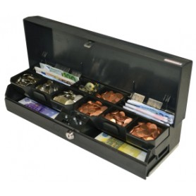 APG Cash Drawer cash trays cassetta per monete e banconote Grigio (EPK-560-459)