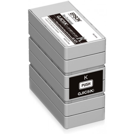 Epson GJIC5(K): Ink cartridge for ColorWorks C831 and GP-M831 (Black) (C13S020563)
