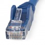 StarTech.com N6LPATCH7MBL cavo di rete Blu 7 m Cat6 U/UTP (UTP) (N6LPATCH7MBL)