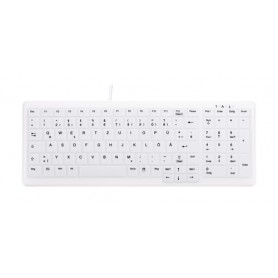 CHERRY AK-C7000 tastiera USB QWERTZ Tedesco Bianco (AK-C7000F-UVS-W/GE)