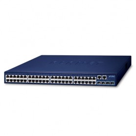 PLANET SGS-5240-48T4X switch di rete Gestito L2/L3 Gigabit Ethernet (10/100/1000) Blu (SGS-5240-48T4X)