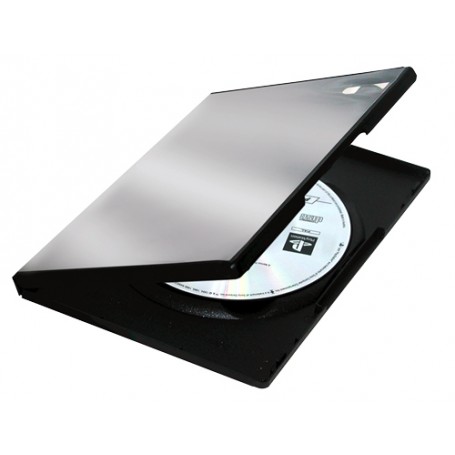 Fellowes 83357 custodia CD/DVD Scatola con DVD 1 dischi Nero (83357)