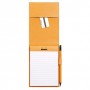 Rhodia Notepad cover + notepad N°13 quaderno per scrivere A6 80 fogli Blu (138207C)