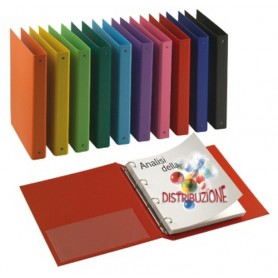 SEI Rota Nettuno 30 A5 4R raccoglitore ad anelli Nero (36793010S)