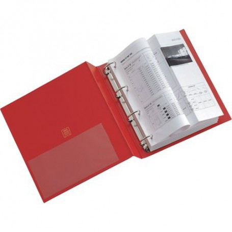 SEI Rota Stelvio raccoglitore ad anelli A4 Rosso (36654012S)