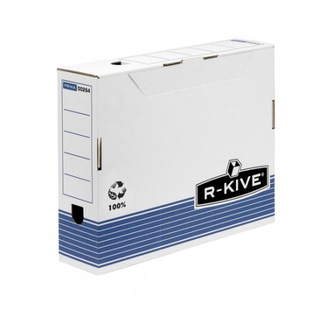 Fellowes 0026401 scatola per la conservazione di documenti Blu, Bianco (0026401)