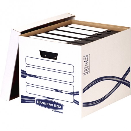 Fellowes 4461001 scatola per la conservazione di documenti Carta Bianco (4461001)