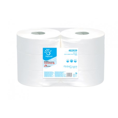 Papernet 402929 asciugamano di carta 1218 fogli 371,5 m Cellulosa Bianco (402929)