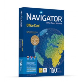 Navigator OFFICE CARD carta inkjet A4 (210x297 mm) Opaco 250 fogli Bianco (NOC1600016)
