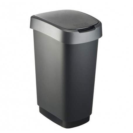 Rotho Twist 50 L Rettangolare Polipropilene (PP) Nero (F600029)
