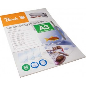 Peach 510418 pellicola per plastificatrice 25 pz (510418)