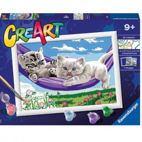 CREART D - GATTINI SULL'AMACA (202140A)