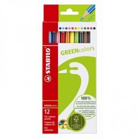 STABILO GREENcolors Farbstifte pastello colorato Multicolore 12 pz (6019/2-12)