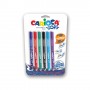 Carioca 43037 penna gel Penna in gel con cappuccio Medio Multicolore 6 pz (43037)