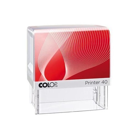 Colop Printer 40 timbro 23 x 59 mm Bianco (PR40G7.BI)