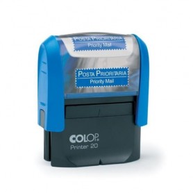 Colop Printer 20/L "POSTA PRIORITARIA" 38mm x 14mm timbro (0138)