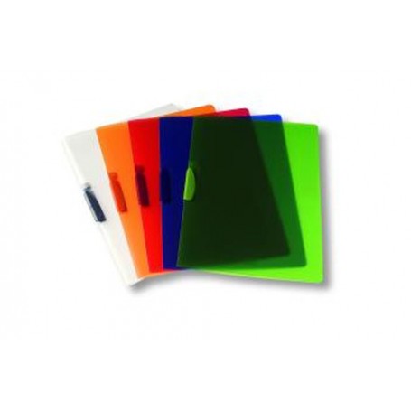 Fellowes Clipper Assort Polipropilene (PP) Rosso, Trasparente A4 (F007TR)