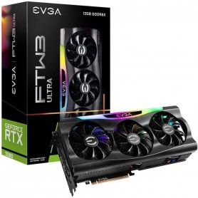 EVGA GeForce RTX 3080 FTW3 ULTRA 12GB GDDR6X - 3x DisplayPort, 1x HDMI (12G-P5-4877-KL) (12G-P5-4877-KL_PROMO)