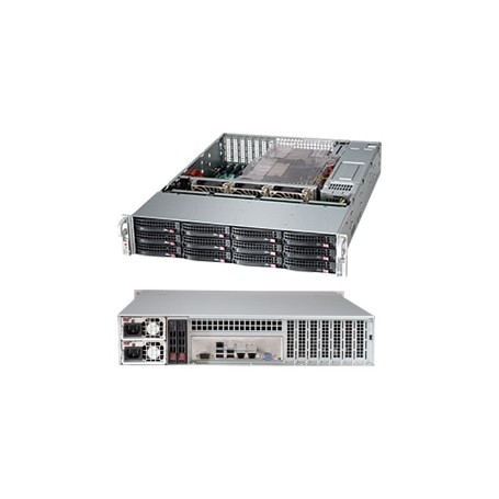 Supermicro CSE-826BAC12-R1K23LPB computer case Supporto Nero 1200 W (CSE-826BAC12-R1K23LPB)