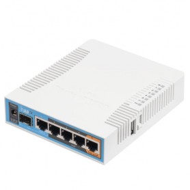 Mikrotik hAP ac 500 Mbit/s Bianco Supporto Power over Ethernet (PoE) (RB962UIGS-5HACT2HNT)