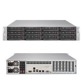 Supermicro SSG-6029P-E1CR12T sistema barebone per server LGA 3647 (Socket P) Armadio (2U) Nero (SSG-6029P-E1CR12T)