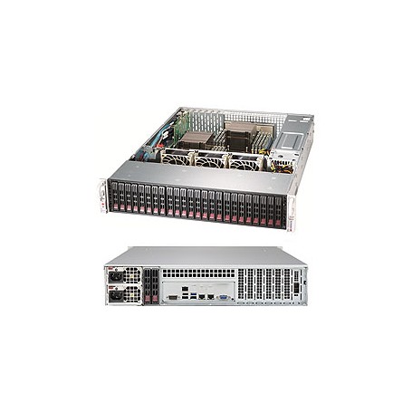 Supermicro SSG-2029P-ACR24L sistema barebone per server LGA 3647 (Socket P) Armadio (2U) Nero (SSG-2029P-ACR24L)
