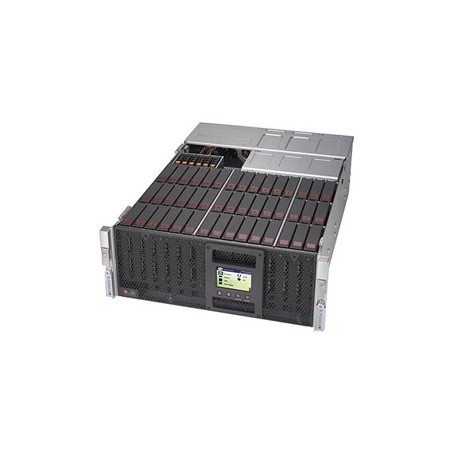 Supermicro SuperStorage Server 6048R-E1CR45L Intel® C612 LGA 2011 (Socket R) Armadio (4U) Nero (SSG-6048R-E1CR45L)