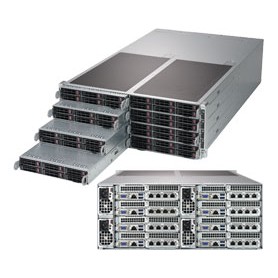 Supermicro SYS-F619P2-RT sistema barebone per server Intel® C621 LGA 3647 (Socket P) Armadio (4U) Nero (SYS-F619P2-RT)