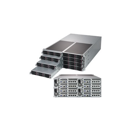 Supermicro SuperServer F619P2-RTN Intel® C621 LGA 3647 (Socket P) Armadio (4U) Nero (SYS-F619P2-RTN)