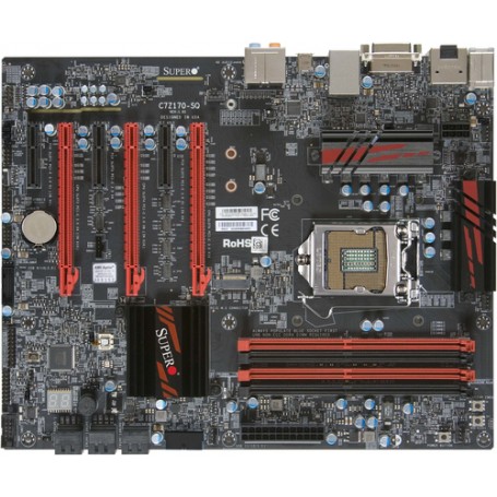 Supermicro C7Z170-SQ Intel® Z170 LGA 1151 (Presa H4) ATX (C7Z170-SQ-O)