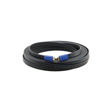 Kramer Electronics C-HM/HM/FLAT/ETH-75 cavo HDMI 22,9 m HDMI tipo A (Standard) Nero (97-01014075)