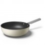 Smeg CKFW3001CRM padella Wok/padella per cottura al salto Rotondo (CKFW3001CRM)