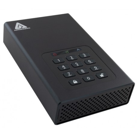Apricorn Aegis Padlock DT disco rigido esterno 10000 GB Nero (ADT-3PL256-10TBEMEA)