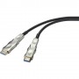 SpeaKa Professional SP-9538588 cavo HDMI 100 m HDMI tipo D (Micro) Nero, Argento (SP-9538588)