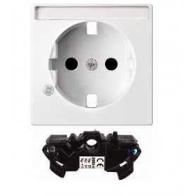 Merten MEG2335-0419 presa energia CEE 7/3 Bianco (MEG2335-0419)