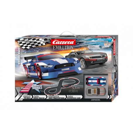 Carrera Break Away pista giocattolo Metallo, Plastica (20025236)