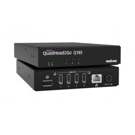 Matrox Q2G-DP4K processore video a parete Nero 15 W (Q2G-DP4K)