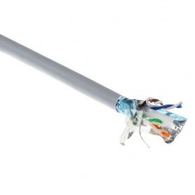 ACT XS6120 cavo di rete Grigio 305 m Cat6a F/UTP (FTP) (XS6120)
