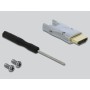DeLOCK 85881 cavo HDMI 15 m HDMI tipo D (Micro) Nero, Grigio (85881)