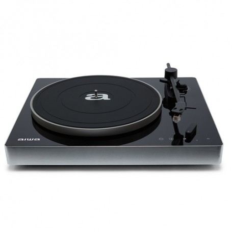 Aiwa APX-680BT piatto audio Giradischi con trasmissione a cinghia Nero (APX-680BT)