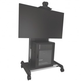 Chief XVAUB carrello e supporto multimediale Nero Pannello piatto Carrello multimediale (XVAUB)